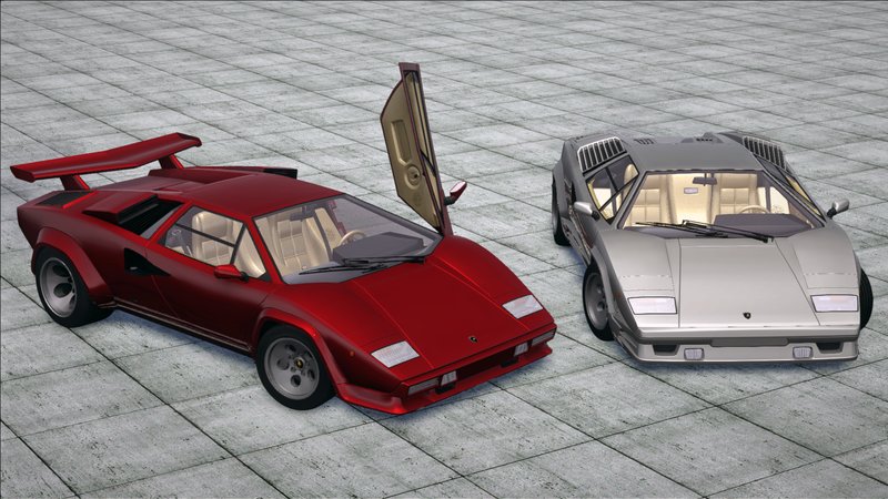 Lamborghini countach gta sa